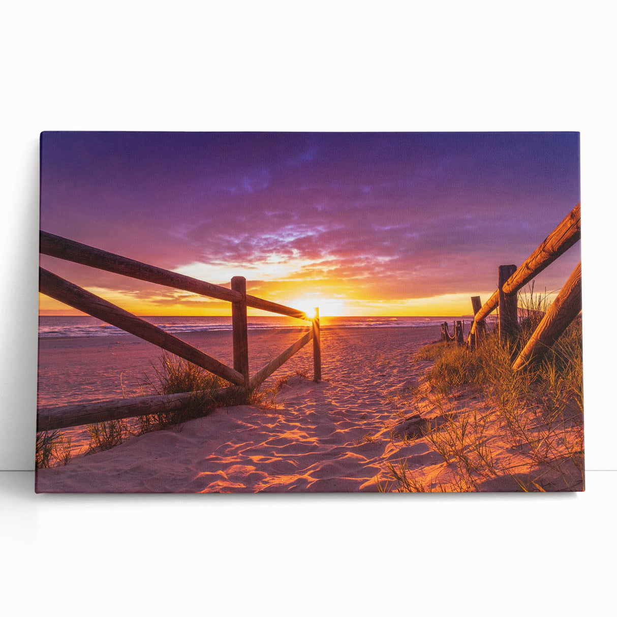 Black and white stretched canvas of Valencia scenery, ideal for kitchen wall art or bedroom ambiance.