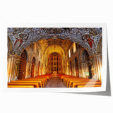 Extra large rolled print of Oaxaca, Mexico scenery with vibrant floral elements.