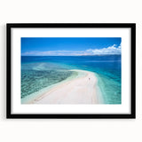 Extra large abstract art print featuring vibrant hues and textured design on a framed black mat, ideal for living room decor.