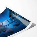 Extra large wall art featuring line art flowers in black on a white background, ideal for large living room wall decor.