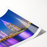 Extra large rolled print featuring line art flowers in soft pastel colors, ideal for large living room wall art.