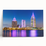 Black and white stretched canvas of Alabama scenery, ideal for kitchen wall art or bedroom ambiance.