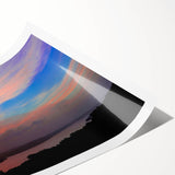 Extra large wall art featuring line art flowers in muted colors on a rolled print, suitable for large living room decor.