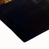Black and white landscape art painting of San Francisco on stretched canvas, ideal for bedroom wall decor.