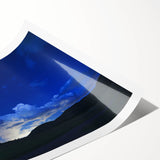 Extra large rolled print of line art flowers in black and white, ideal for large living room wall art.