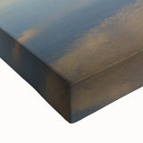 Black and white landscape art painting of Daytona scenery on a large stretched canvas, suitable for bedroom wall decor.