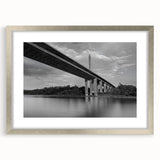 Abstract textured art print of Delaware scenery in muted earth tones, framed in silver, ideal for bedroom art.