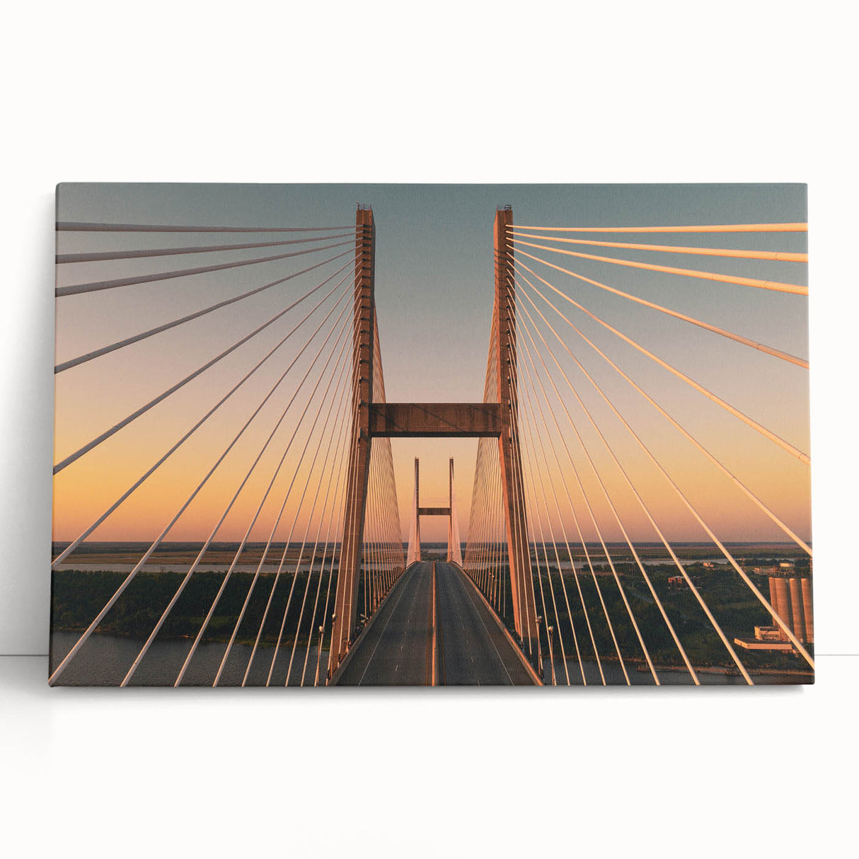 Black and white large art of Savannah scenery on stretched canvas, ideal for kitchen wall art or bedroom ambiance.