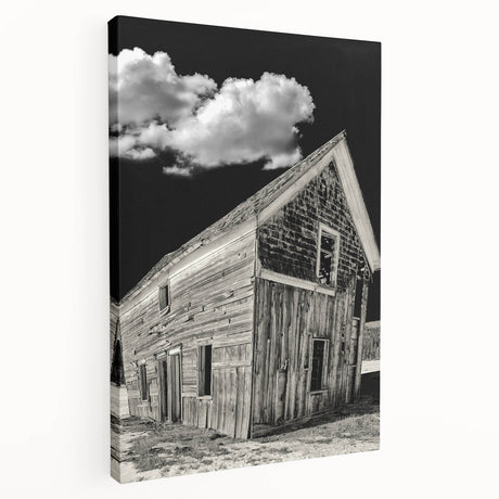Large canvas print of an Idaho landscape in muted earth tones, suitable for kitchen wall art.