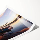 Extra large wall art featuring line art flowers in black on white, rolled print, suitable for large living room decor.