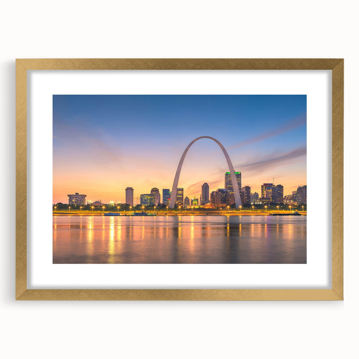 Extra large abstract art print of St.