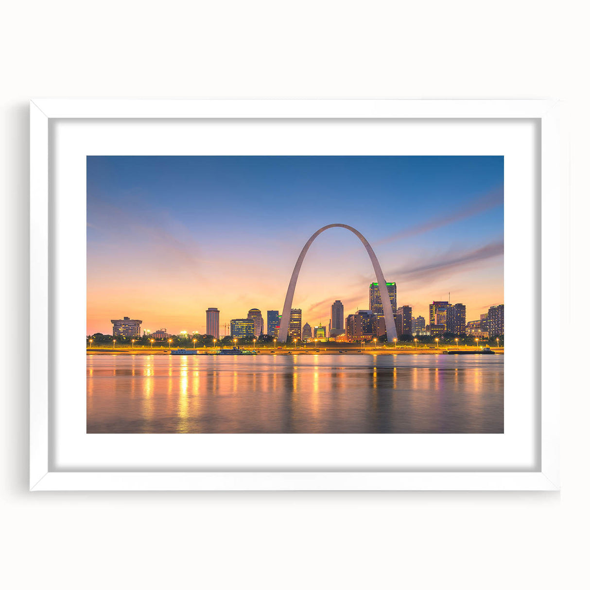 Abstract art print of St.
