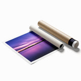Extra large rolled print featuring a serene New Jersey landscape with soft floral elements.