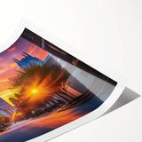 Extra large wall art featuring line art flowers in black and white, ideal for large living room decor.