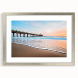 Textured abstract art print of Manhattan skyline in muted gray tones on a framed canvas, ideal for modern bedroom ambiance.