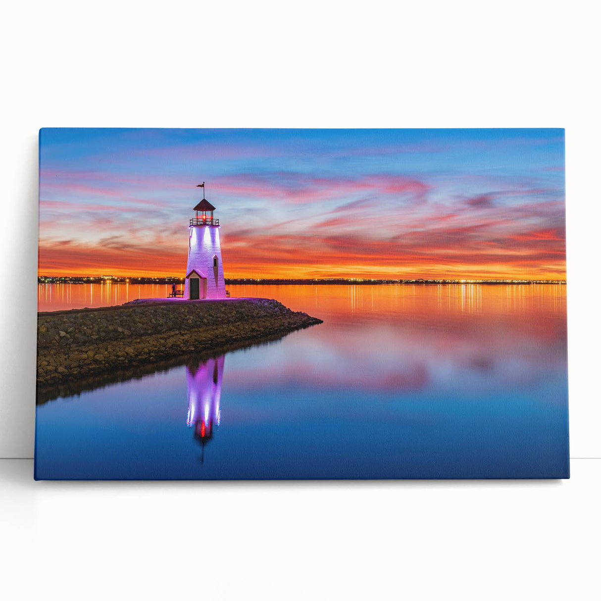 Black and white stretched canvas of Oklahoma scenery, ideal for kitchen wall art or bedroom ambiance.