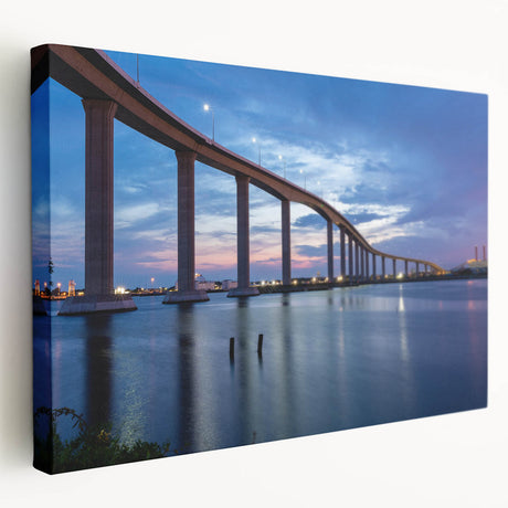 Large canvas print of a Virginia landscape in muted earth tones, suitable for kitchen wall art.