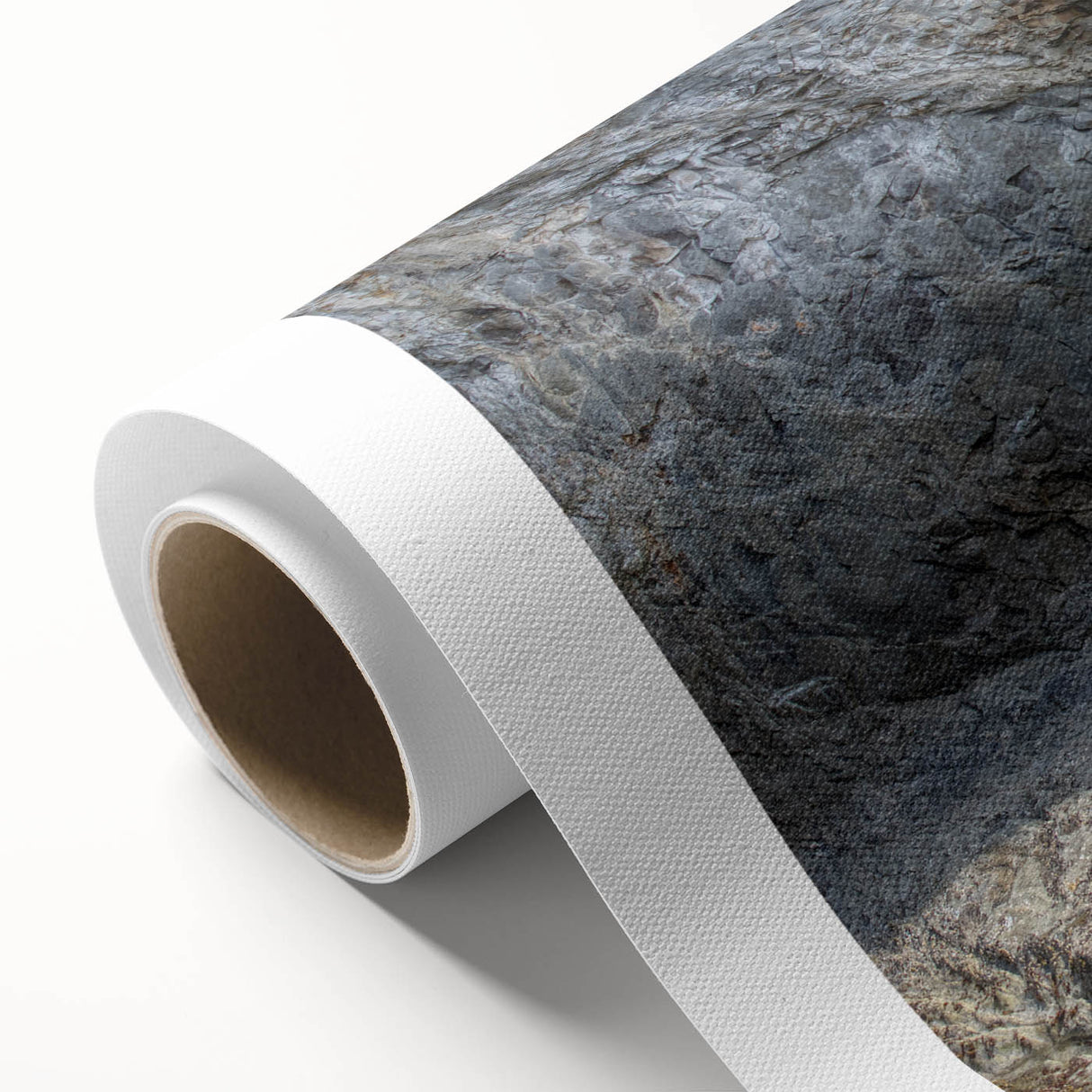 Art deco poster of Olympic National Park with muted green and blue tones on rolled canvas, ideal for nursery wall art.