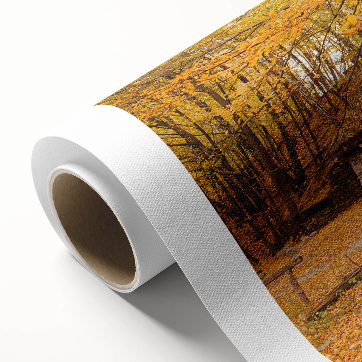 Art Deco poster of West Virginia scenery in pastel shades on rolled canvas, ideal for nursery wall art.