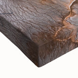 Black and white landscape art of Yellowstone on stretched canvas, suitable for bedroom wall decor.