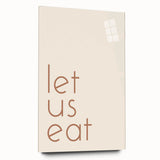 Large abstract wall art depicting autumn trees in orange and red tones on acrylic glass.