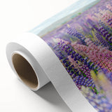 Art deco poster of spring season with soft pastel colors on rolled canvas, suitable as nursery wall art.