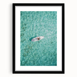 Extra large abstract art print featuring vibrant, colorful textures on a black framed canvas, suitable for living room decor.