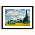 Extra large framed abstract art print featuring textured, colorful brushstrokes, ideal for living room decor.