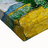 Large art canvas featuring a black and white landscape painting, suitable for bedroom wall decor.