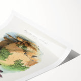 Romanticism Art - Spongode Coral Study - Classic Romantic Print