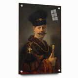 Baroque Art - Majestic Portrait with Ornate Details