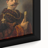 Baroque Art - Majestic Portrait with Ornate Details