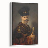 Baroque Art - Majestic Portrait with Ornate Details