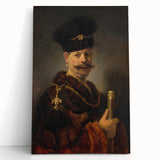 Baroque Art - Majestic Portrait with Ornate Details