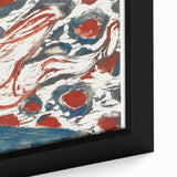 Ernst Ludwig Kirchner's Reclining Nude - Abstract Expressionist Print