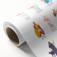 Ancient Greek Gods Educational Wall Art - Kids' Learning Poster
