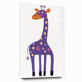 Whimsical Giraffe Print - Children's Wall Decor & Playroom Artwork