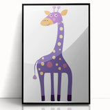 Whimsical Giraffe Print - Children's Wall Decor & Playroom Artwork