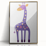 Whimsical Giraffe Print - Children's Wall Decor & Playroom Artwork