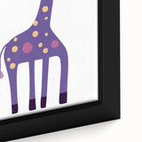 Whimsical Giraffe Print - Children's Wall Decor & Playroom Artwork