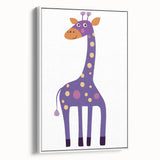 Whimsical Giraffe Print - Children's Wall Decor & Playroom Artwork
