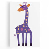 Whimsical Giraffe Print - Children's Wall Decor & Playroom Artwork