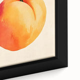 Peach Fruit Nursery Wall Art - Baby Room & Kids Room Decor