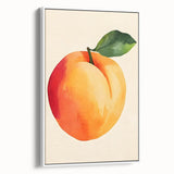 Peach Fruit Nursery Wall Art - Baby Room & Kids Room Decor