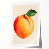 Peach Fruit Nursery Wall Art - Baby Room & Kids Room Decor