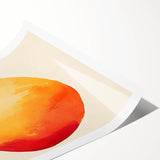 Peach Fruit Nursery Wall Art - Baby Room & Kids Room Decor