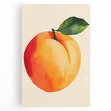 Peach Fruit Nursery Wall Art - Baby Room & Kids Room Decor