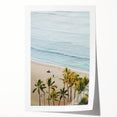 Rolled print of a summer-themed floral artwork in vibrant colors, ideal for art wall dining room.