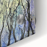 Serene Abstract Tree Art – Contemporary Dining Room Canvas