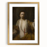 Baroque Art - Serene Portrait of Grace and Elegance